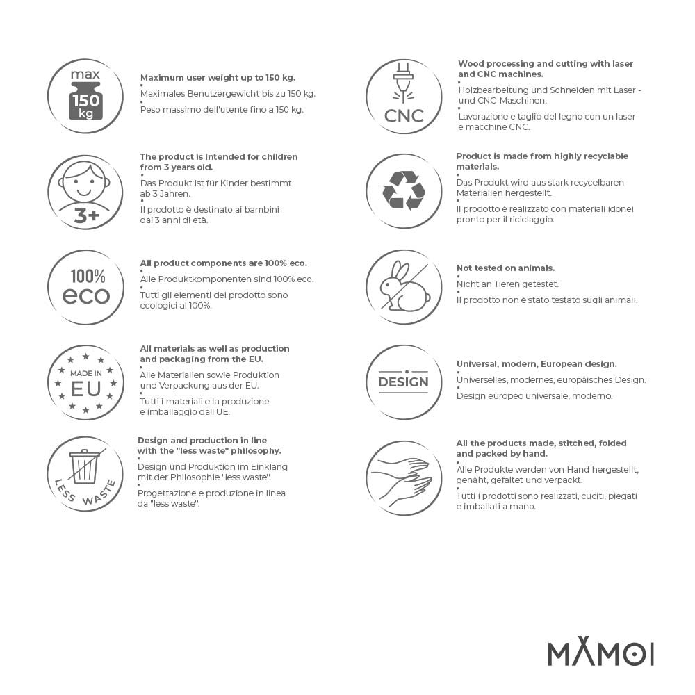 MAMOI® Kletterwand für kinderzimmer, Klettergerüst und spielgeräte indoor, Klettern mit Klettergriffe für kinder, Klettersteine, Kletterturm mit Griffe, Klettergriffe, Montagesatz-3
